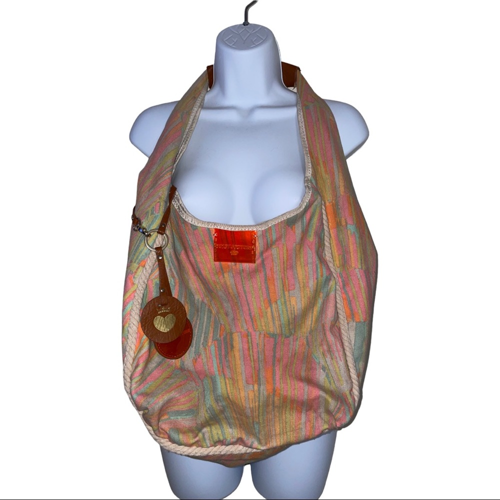 Juicy Couture Canvas Beach Casual Bag 90’s Y2K